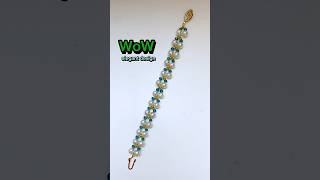 #shorts Bracelet making for beginners/Beads jewelry making. DIY #jewelry #diy
