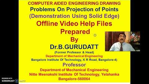 Projection Of Points Demo Session 2