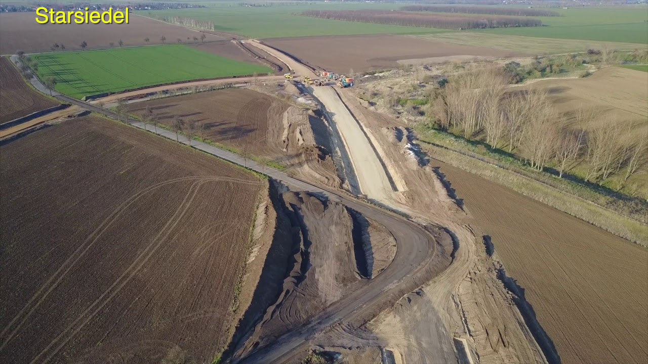 Verbindungsstraße Hohenmölsen Teilabschnitt bei Muschwitz