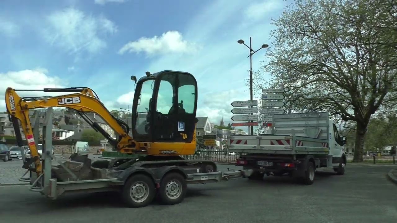 Driving Around 22300 Lannion, Côtes d'Armor, Brittany, France 29th April 2024
