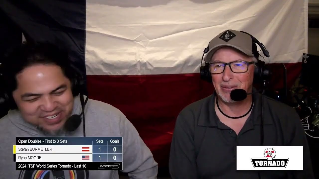 Р. Мур против С. Бурметлера – одиночный разряд, мужчины – 1/8 финала – Мировая серия ITSF «Торнад...