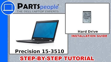 Dell Precision 15-3510 (P48F001) Hard Drive How-To Video Tutorial