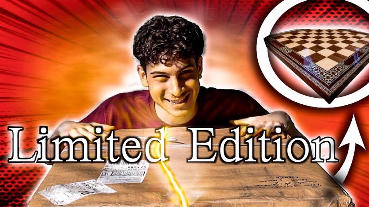 Unboxing MY 12 Limited Edition Chess Boards