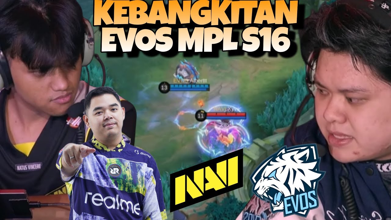 KEBANGKITAN EVOS DI MPL S16 ?! ALBERTT MAP HACK ?! EVOS VS NAVI MATCH 1 - MPL S16