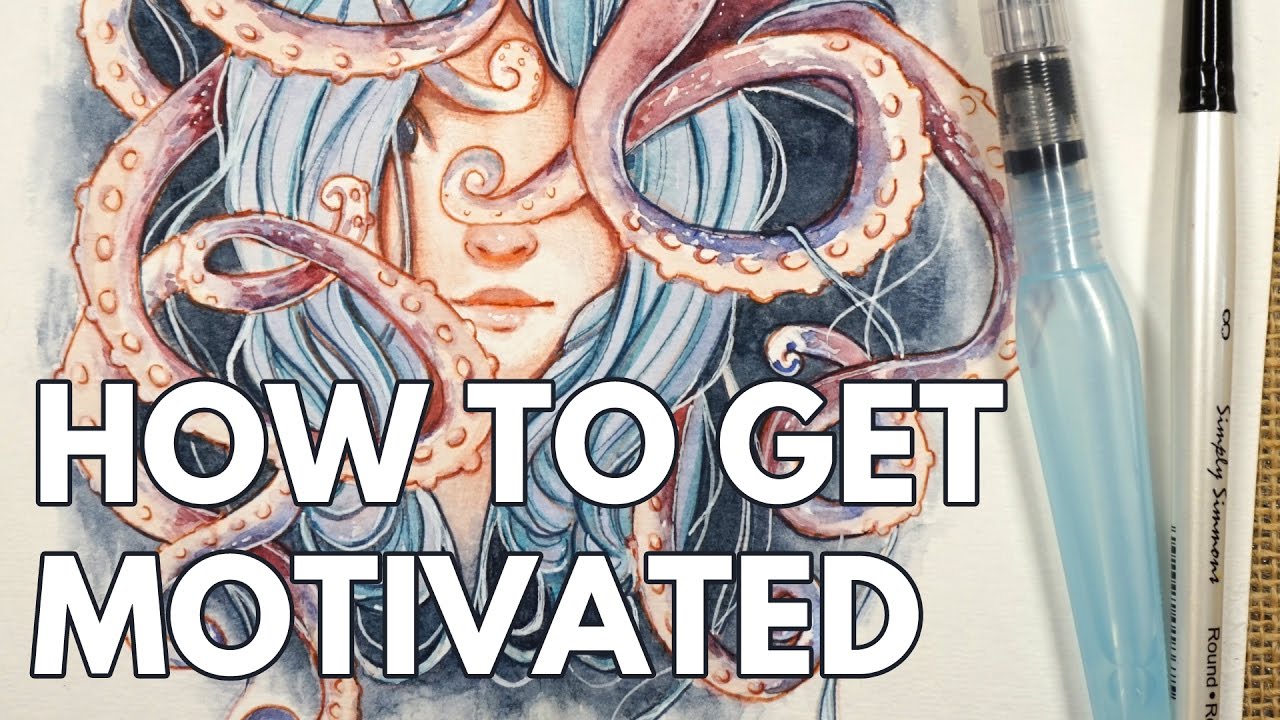 How To Get Motivated To Draw // Tips \U0026 Tricks!