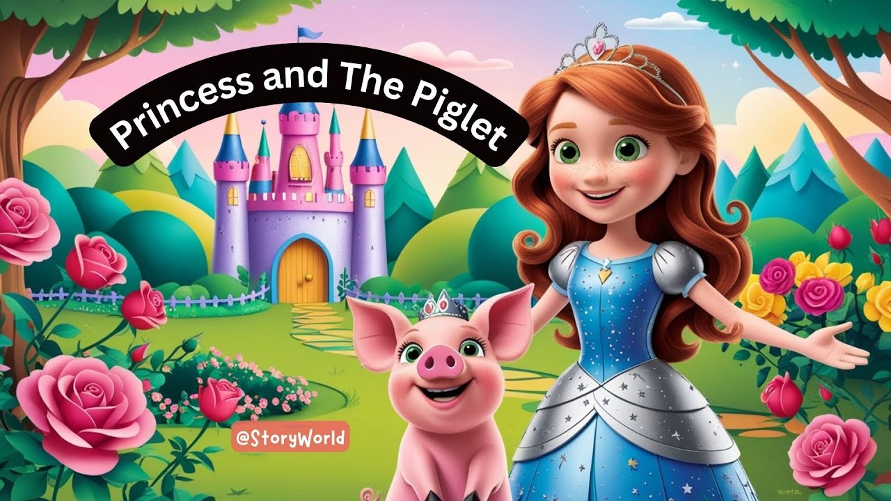 Princess Piglet Princess And The Piglet | Princess Story | Bedtime Stories for Kids ...