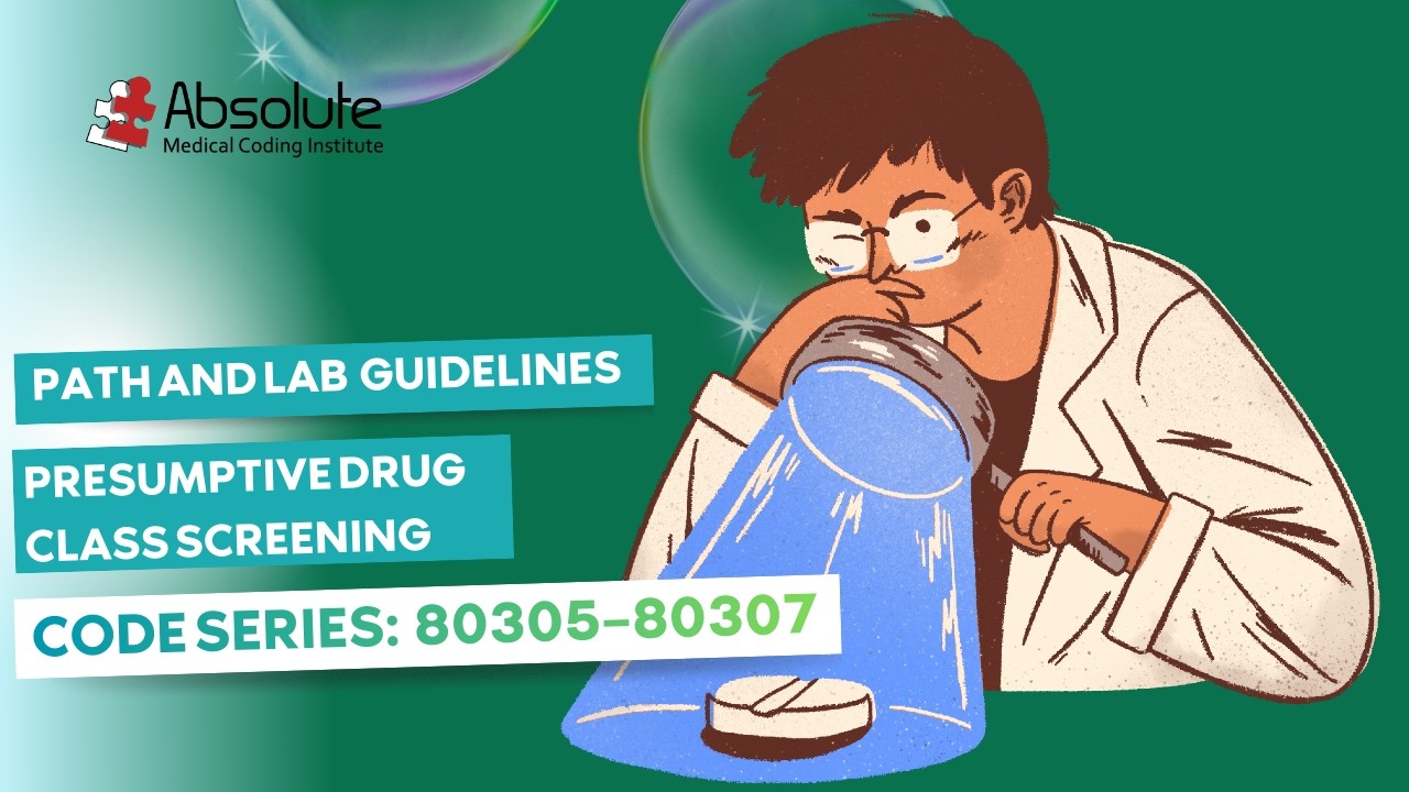 Path and Lab Guidelines — Presumptive Drug Class Screening (Coding) [Code Series: 80305–80307]