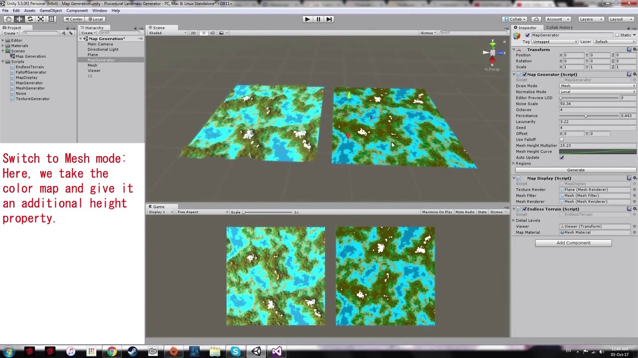 Map Generator Demo (WIP) - YouTube