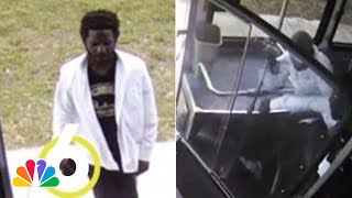 Search for suspect in alarming attack of elderly rider on Broward bus