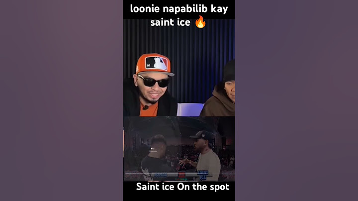 Loonie napabilib sa on the spot freestyle ni saint ice - Jonas vs saint ice #fliptop #breakitdown