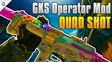 Quad Shot BO4 Operator Mod is AMAZING (GKS operator Mod)