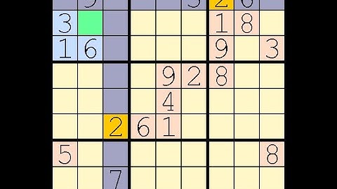 How to Solve Washington Times Sudoku Difficult  August 1, 2023