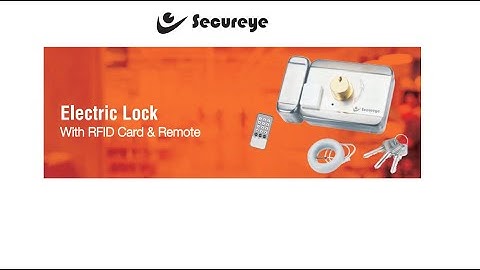 Secureye S-ELCR-2 New (Black Reader)