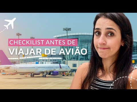 Vídeo: 8 coisas para fazer antes de viajar de avião