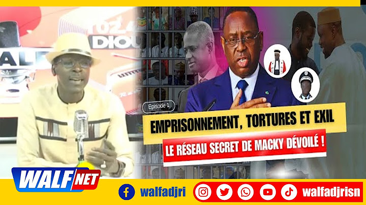 Film documentaire de Xalatetv sur les victimes de Macky '' les responsables doivent payer"M.Birame