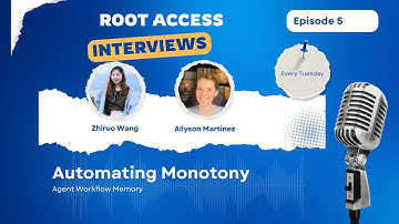 Automating Monotony: Agent Workflow Memory with Zora Wang