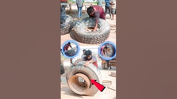 New 4 टायर फिट किया | 😱😲 | Puncture Wala Mini Vlog - Raju Puncture Wale | #minivlog #rajuminivlog