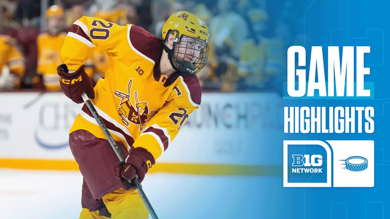 Minnesota vs. Notre Dame | HIGHLIGHTS | Big Ten Hockey | 02/13/26