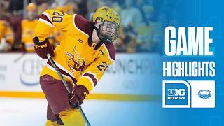 Minnesota Vs. Notre Dame Highlights Big Ten Hockey 021326