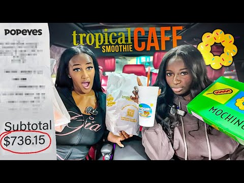 VLOG: LETTING THE PEOPLE IN FRONT OF US DECIDE WHAT WE EAT FOR 24HRS