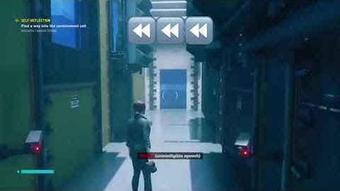 Control hidden Jesse Faden lines in mirror altered item (rewinded video/audio)