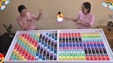 Satisfying ASMR 🎧 | Relaxing Puzzle Game 🧠 | Color Ball Sorting Fun 🌈