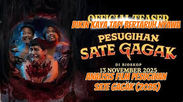 Pesugihan Sate Gagak 2025 Film Horor Terseram Tentang Sate & Tumbal Kekayaan