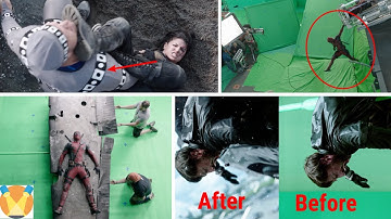 Deadpool Before and After Special Effects - Best Compilation