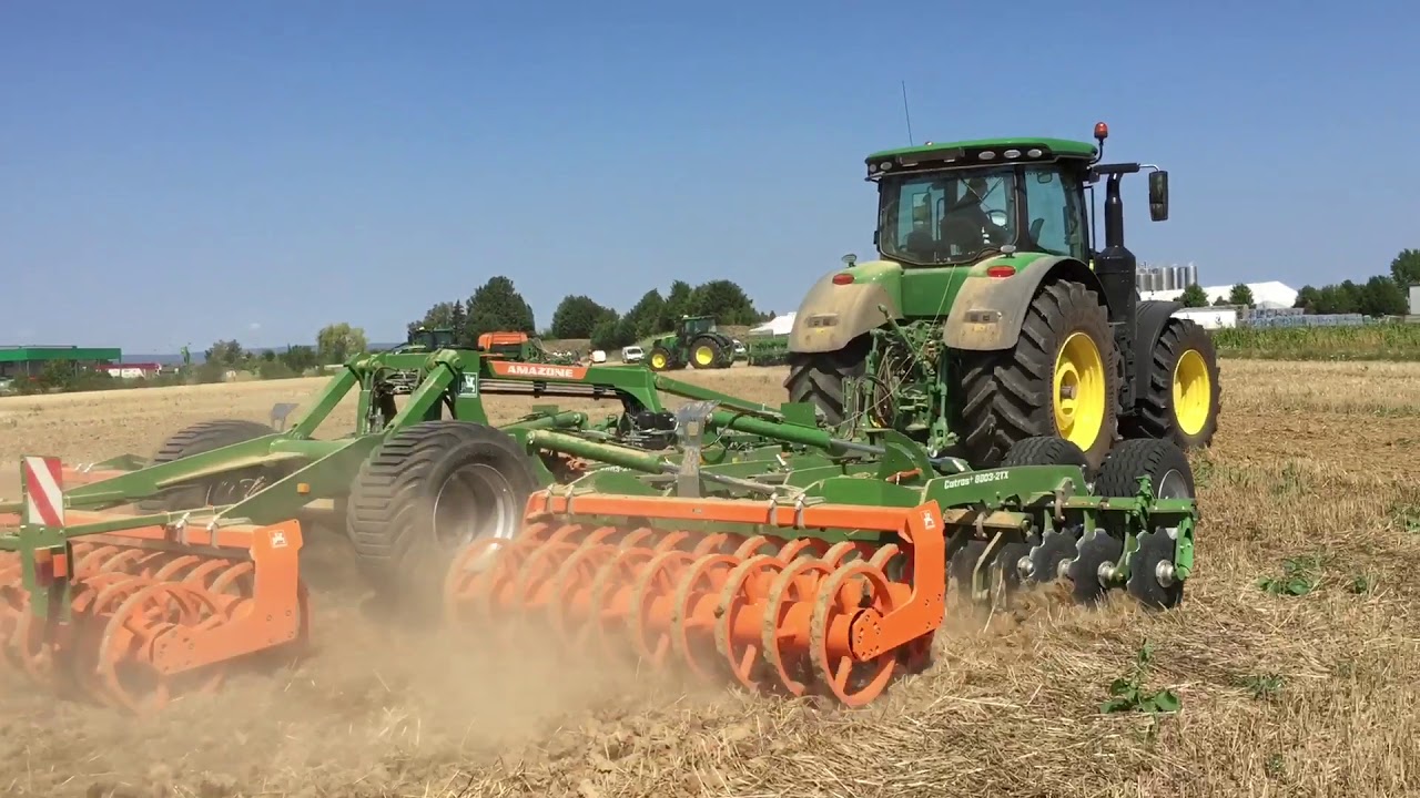 Démonstration AMAZONE / 6250R et Cirrus 6003-2C / 7290R et Cuatros 8003-2TX / 8320R-Cenuis 5003-2TX
