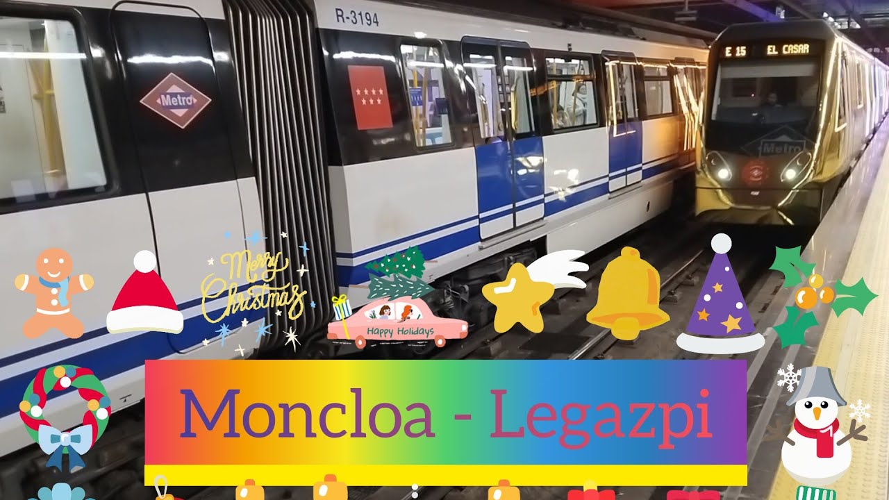 Especial Nochebuena. Viaje en el Tren de la Navidad Moncloa - Legazpi