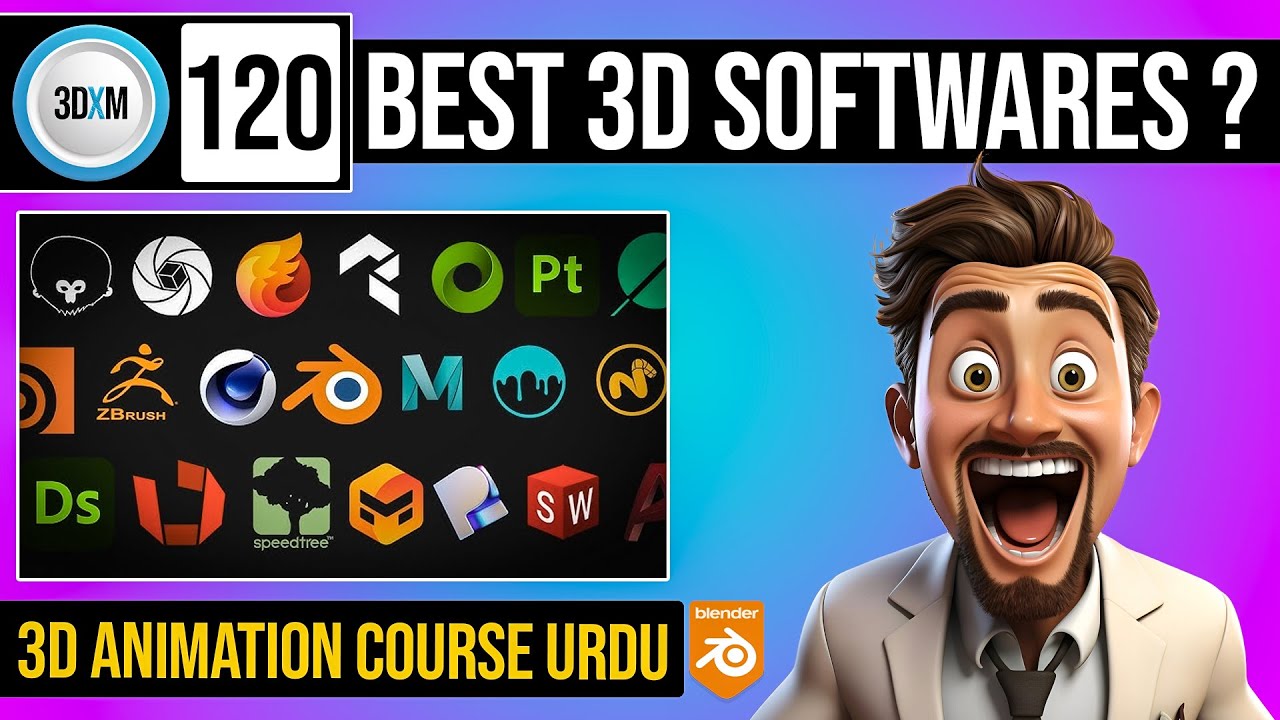 Best Other 3D Softwares you Must Know | Class 120 of 3D Animation ...