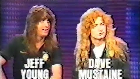 Megadeth - Interview 06.1988 (TV)
