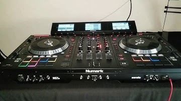 Numark NS7iii Serato DJ Testing for the first time!!!