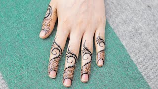 Finger Mehndi Designs 2020 New Style Latest Mehndi Video - Modern Finger Mehndi Design - Henna Video