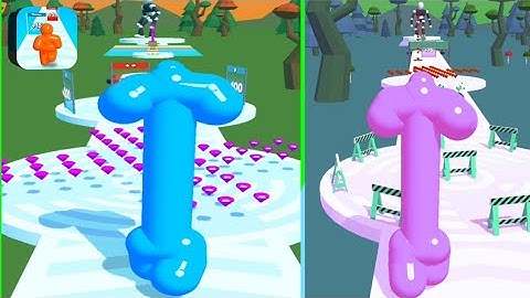 Tall man run | gameplay walkthrough android ios levels (51-53)