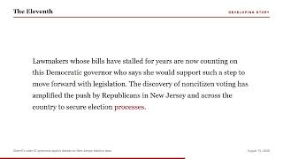 Sherrill s voter ID openness sparks debate on New Jersey election laws