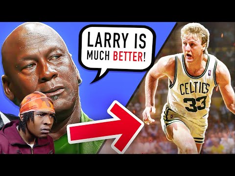 LeBron FAN Reacts To Why Michael Jordan RATES Larry Bird OVER LeBron James...