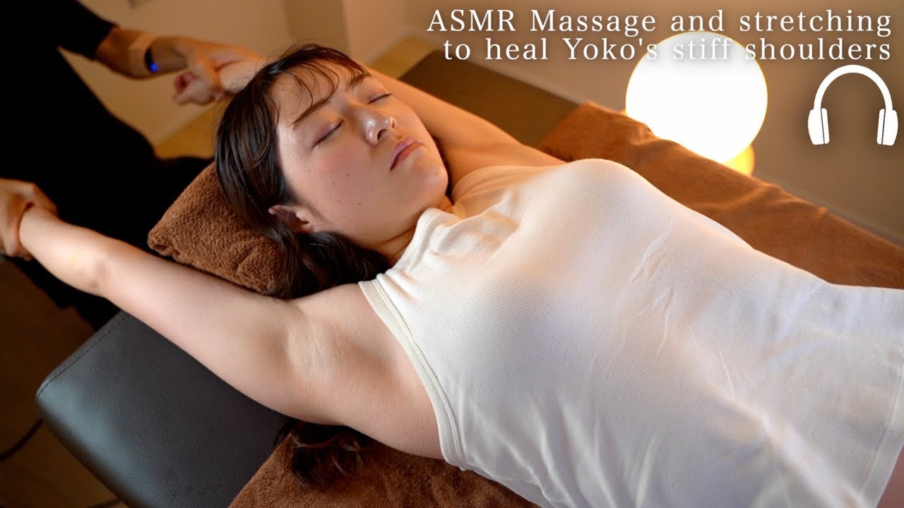 ASMR Massage Physical therapy ‐Who is Prone to Back Pain? #3 - YouTube