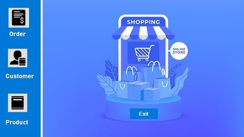 Demo ứng dụng quản lý bán hàng