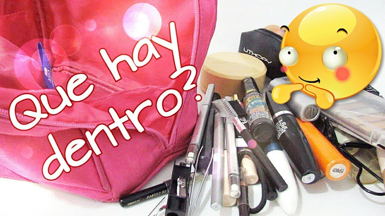 Que hay en mi bolsa de maquillaje?
