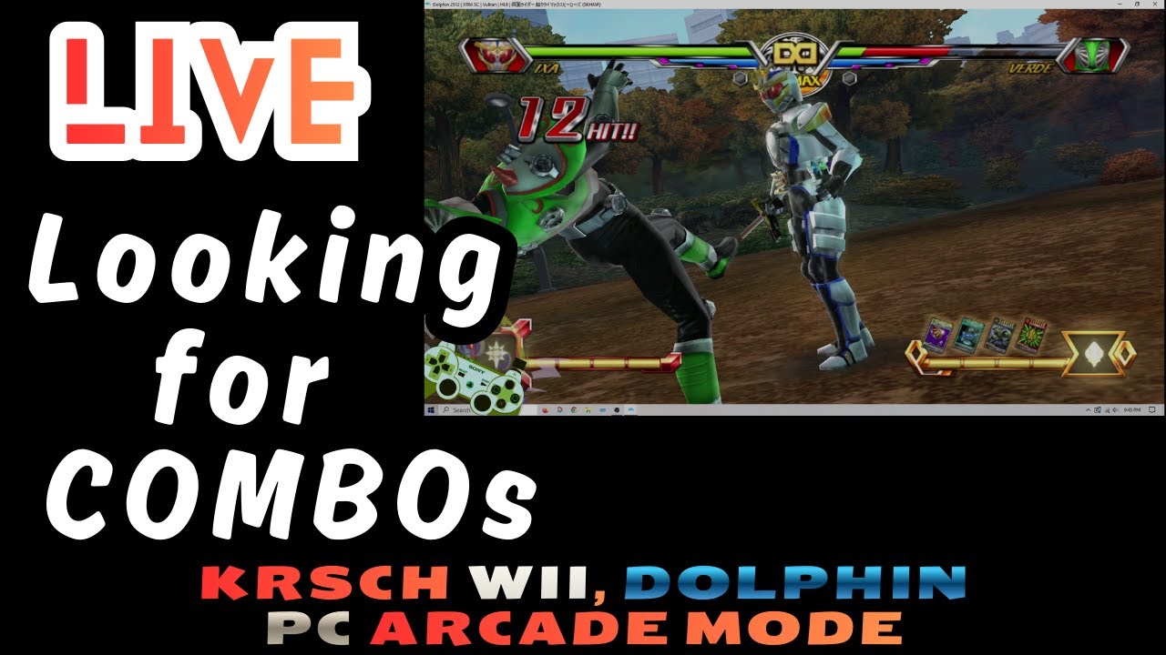 Combo Live, Kamen Rider Super Climax Heroes WII, (DOLPHIN PC)