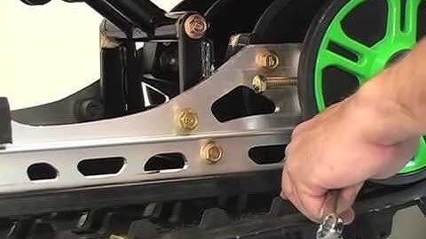 Adjusting Track Alignment on 2010 F6 Sno Pro