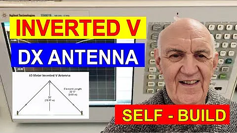 INVERTED V HF DX ANTENNA - From a Back Yard