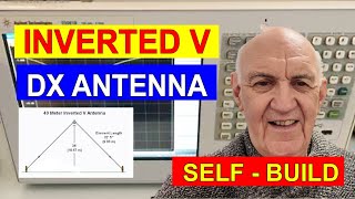 INVERTED V HF DX ANTENNA  From a Back Yard