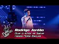 Rodrigo Jordão - "Que o Amor te Salve nesta Noite Escura" | Prova Cega | The Voice Kids Portugal