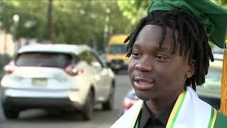 17-year-old from Newark receives high school diploma, college credits