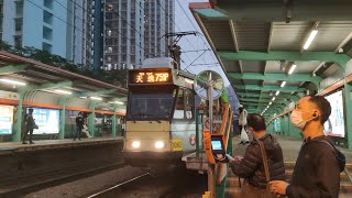 【快將消失的二期輕鐵&遊車河結束路過】港鐵輕鐵751P綫 第二期列車 1082 天水圍至天富行車片段