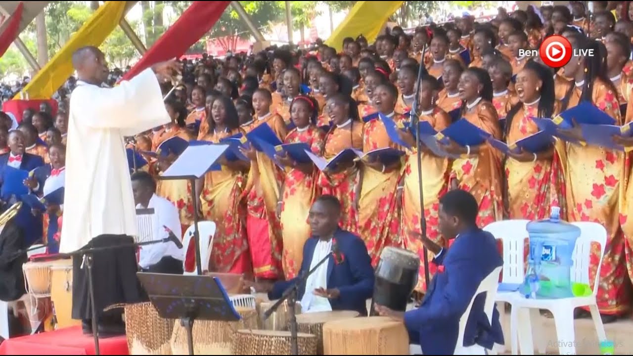 Niwowe Rutare Rwanjye   Fort Portal Diocese Choir Namugongo Matyrs Day 2022  RwandaCatholics