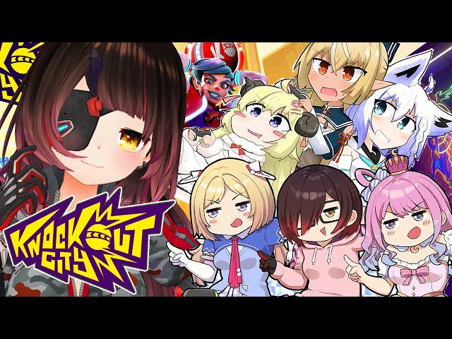 【Knockout City】バカタレVSあんぽんたん！？バカポン最強決定戦しちゃうう！？？【ホロライブ/ロボ子さん】のサムネイル