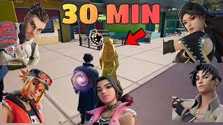 Emote Battles With All New Battle Pass Skins in Party Royale *30 Min* (Part 1)